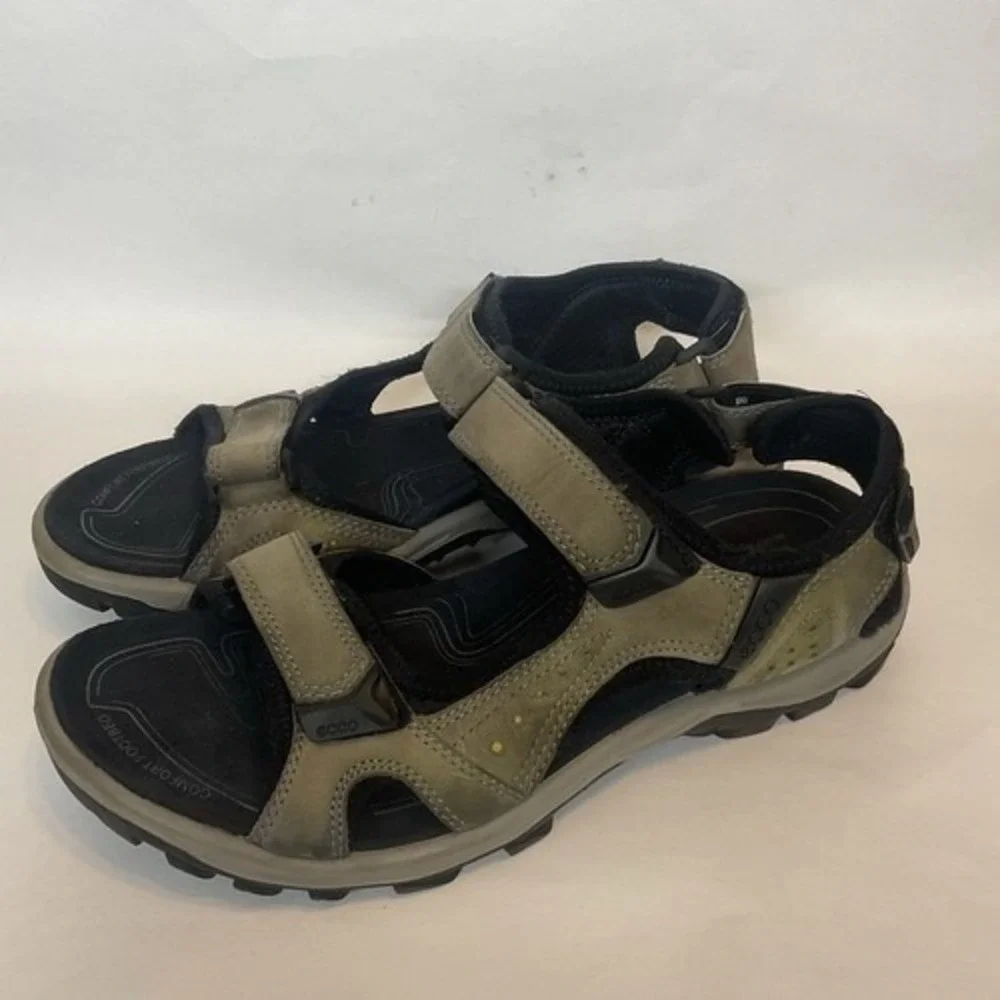 Ecco Offroad Yucatan Beige Strappy OpenToe Hiking Sandals Men 43/US9-9.5 China